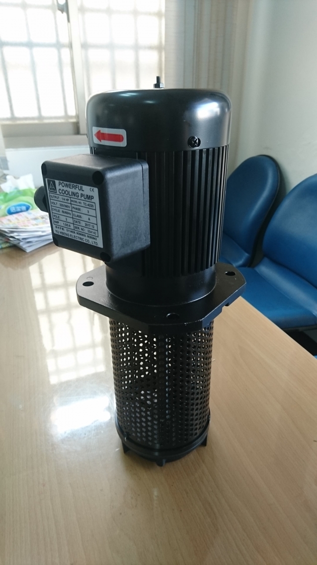 TC-4220 1/4HP Machinery Coolant pump immersion 220mm (8.7