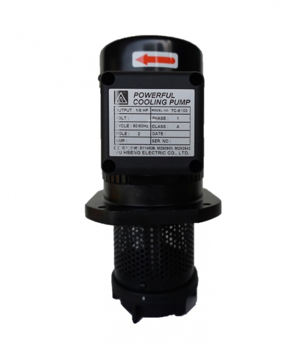 TC-8100 1/8HP Machinery Coolant pump immersion 100 mm (4