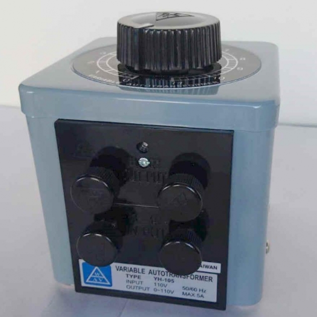 YH-105(M) Single Phase Variable Voltage Control Transformer, 550VA (0.55KVA) 1