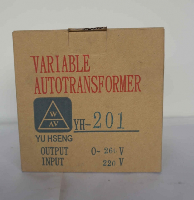 YH-201(L) Single Phase Variable Voltage Control Transformer, 220VA (0.22KVA) 3