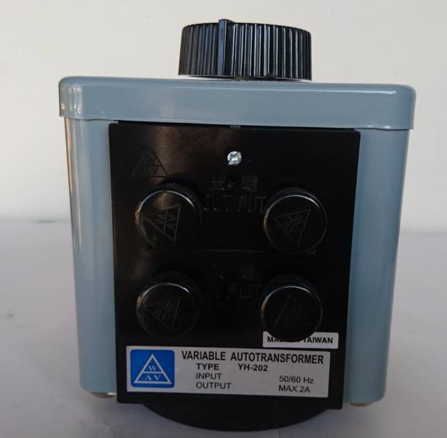 YH-202(S) Single Phase Variable Voltage Control Transformer, 440VA (0.44KVA) 1