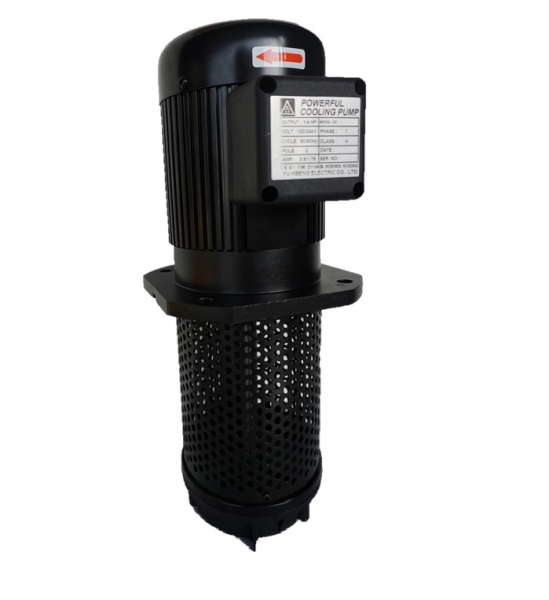 TC-4200 1/4HP Machinery Coolant pump immersion 200mm (8"), Lathe CNC Grinding Precision machinery Oil Circulation